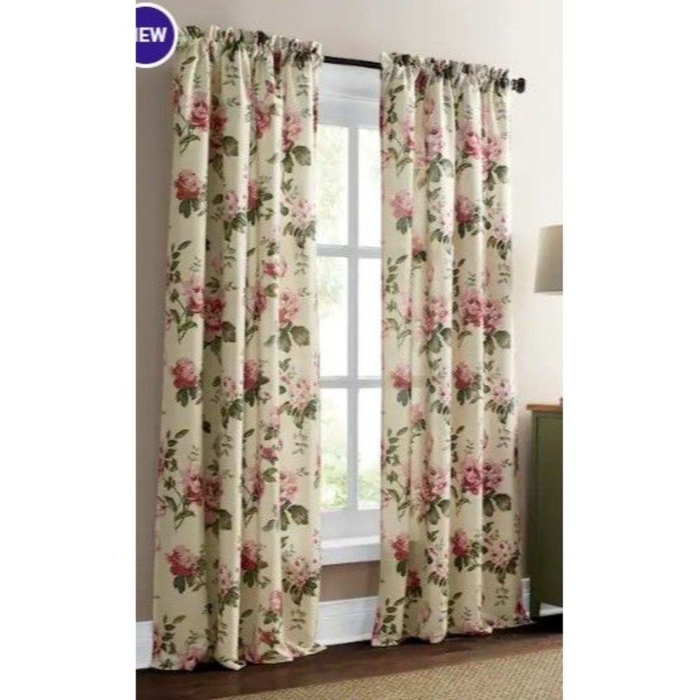 Seventh Avenue Romantic Panel 84" 6795287 Floral